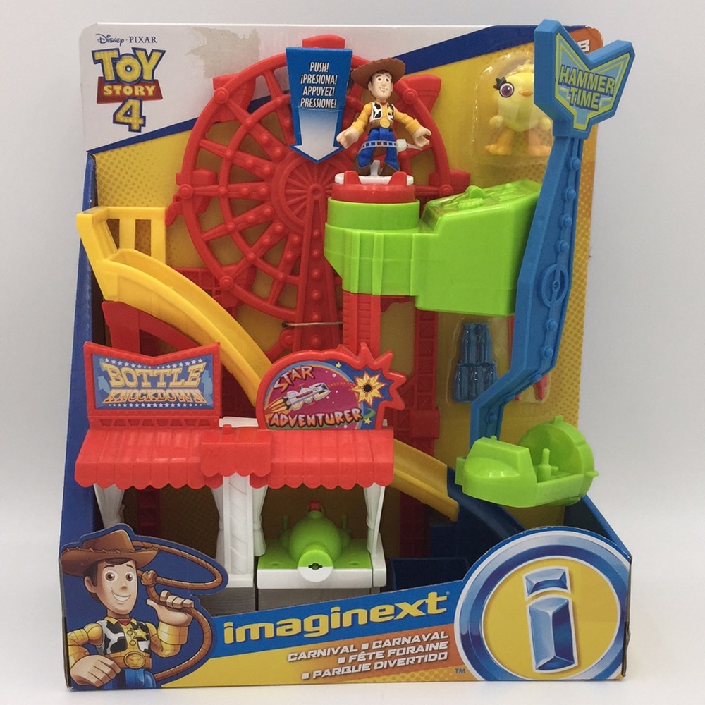 Disney Pixar Toy Story 4 Fisher-Price Carnival Imaginext Playset